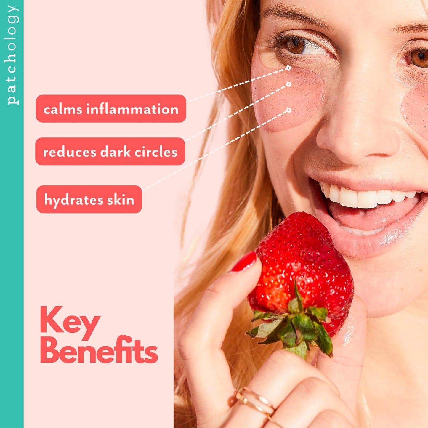 Hydrating Under Eye Patches with Hyaluronic Acid and Antioxidants – Reduces Puffiness, Dark Circles, and Fine Lines – Skincare Essentials (5 Pairs)
