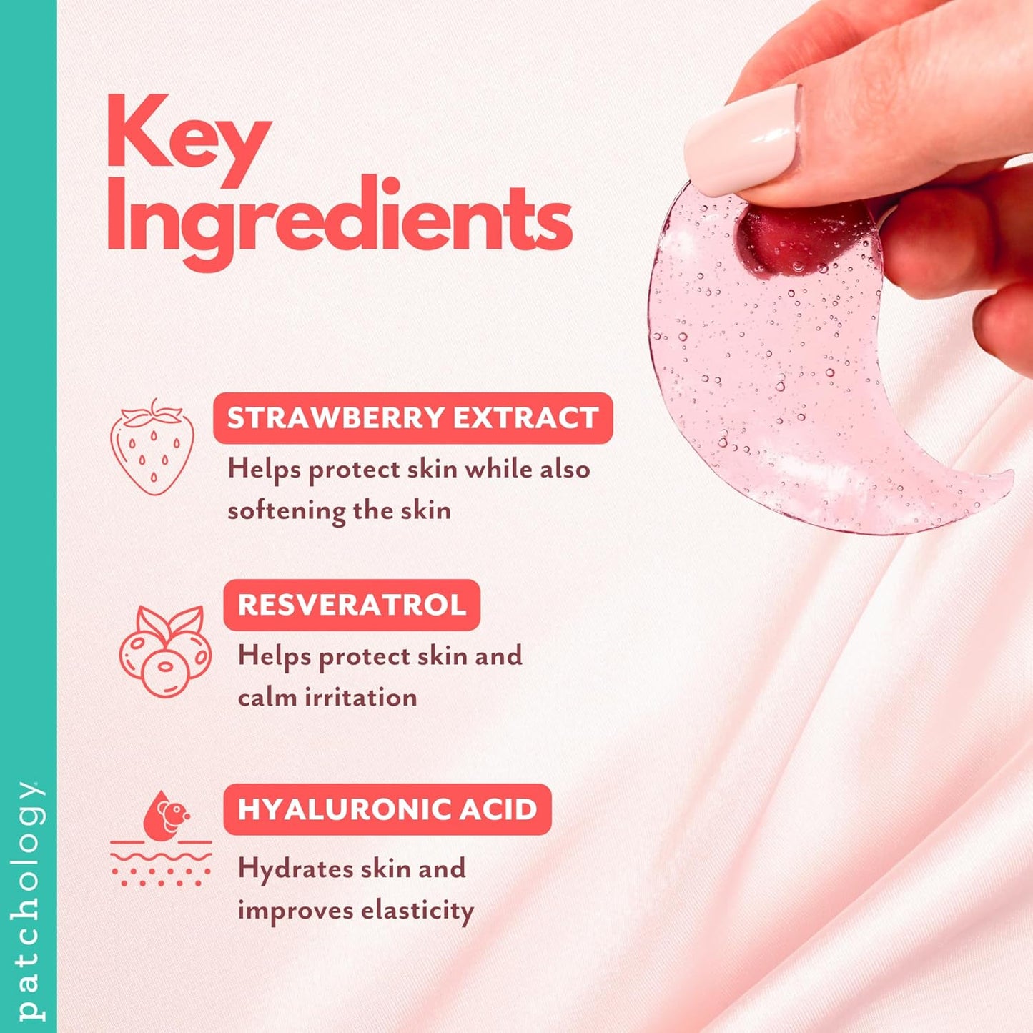 Hydrating Under Eye Patches with Hyaluronic Acid and Antioxidants – Reduces Puffiness, Dark Circles, and Fine Lines – Skincare Essentials (5 Pairs)