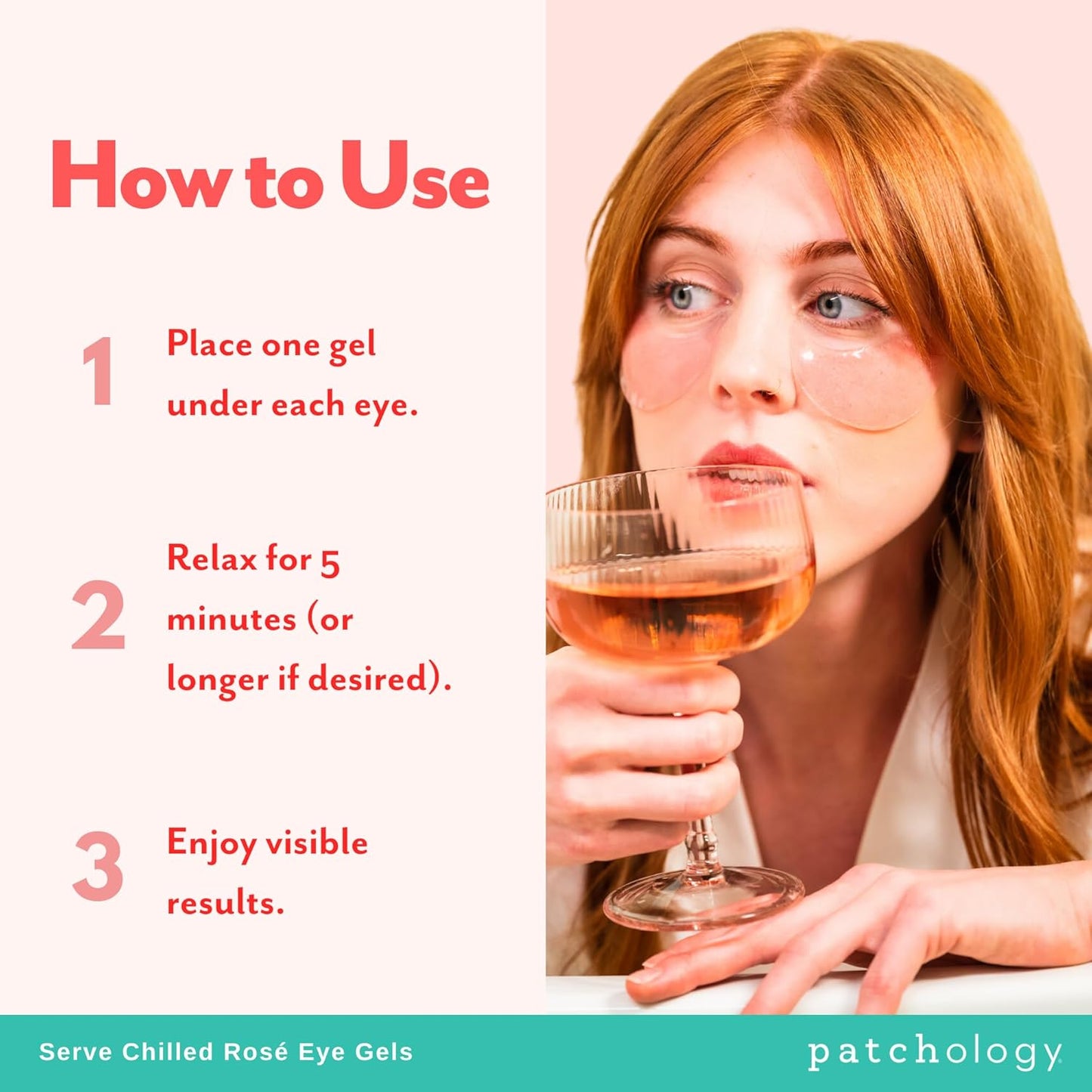 Hydrating Under Eye Patches with Hyaluronic Acid and Antioxidants – Reduces Puffiness, Dark Circles, and Fine Lines – Skincare Essentials (5 Pairs)