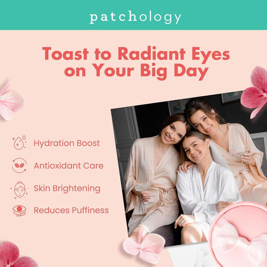 Hydrating Under Eye Patches with Hyaluronic Acid and Antioxidants – Reduces Puffiness, Dark Circles, and Fine Lines – Skincare Essentials (5 Pairs)